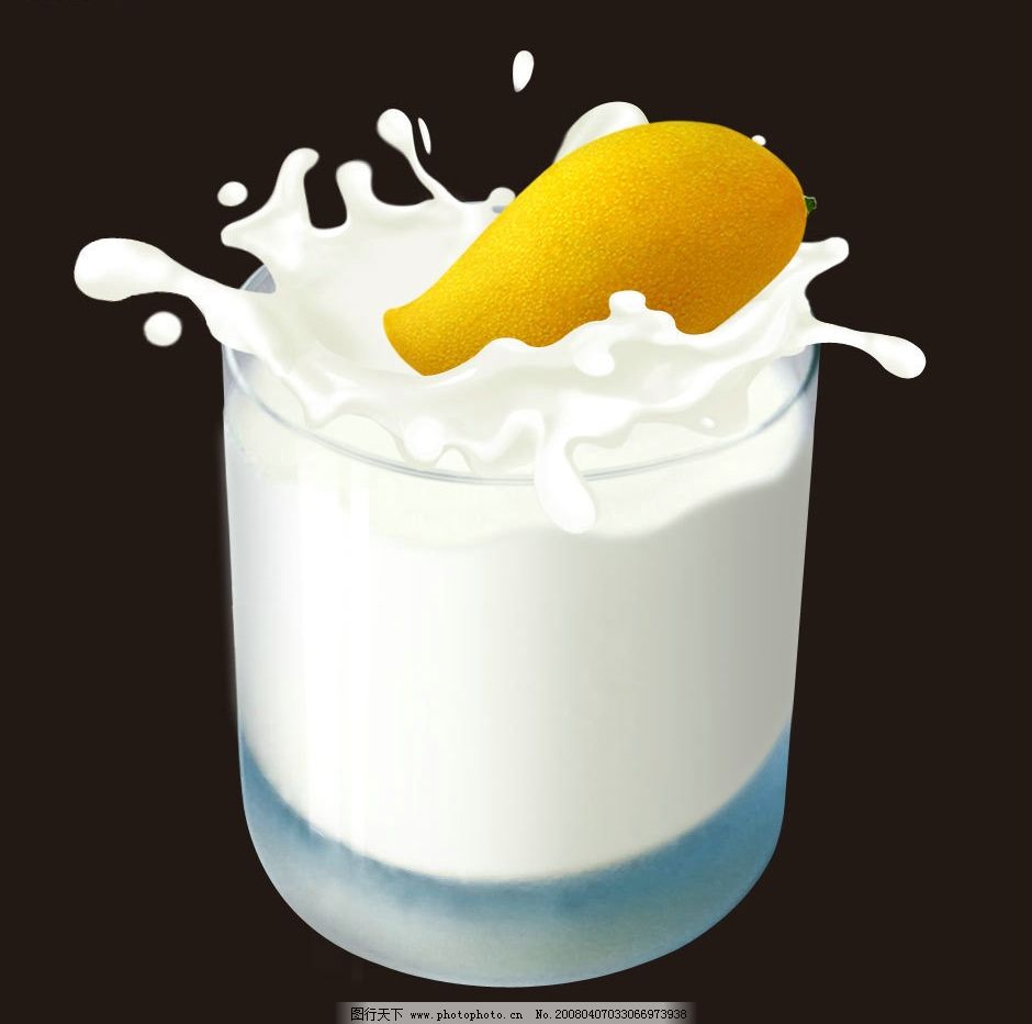 牛奶芒果图片