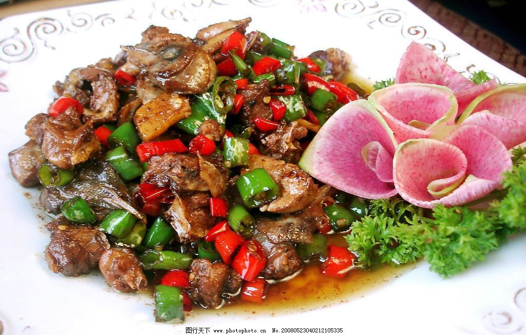 爆炒乳鸽图片