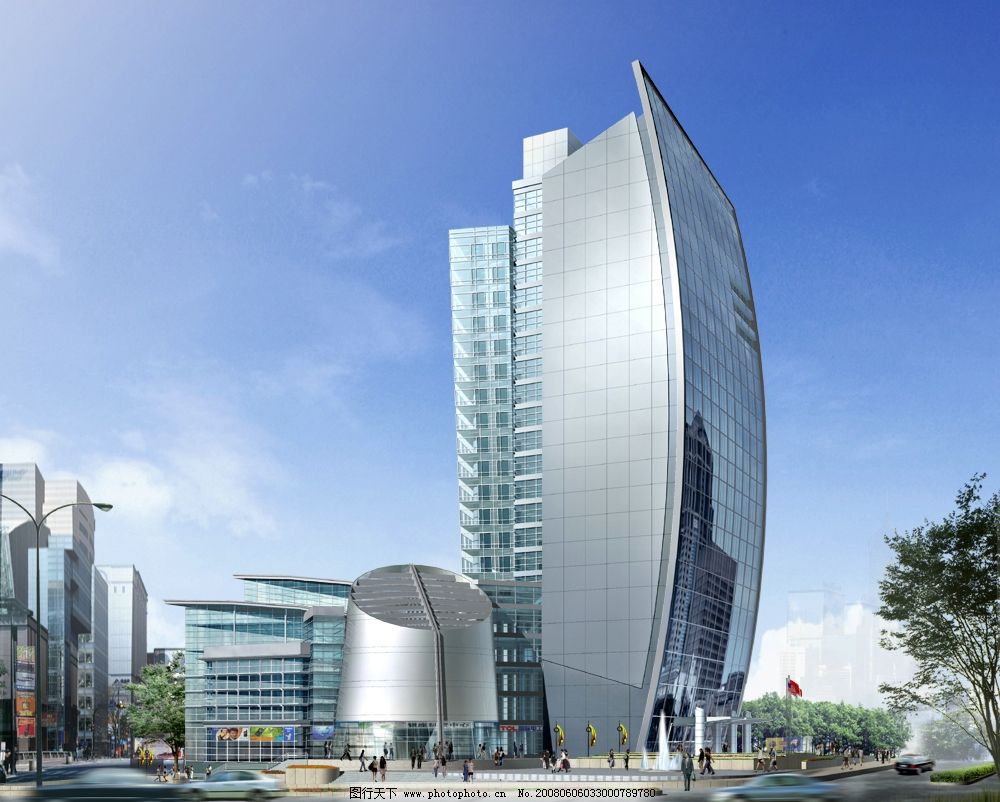 建筑物素材图片